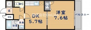 コンフォート玉串の物件間取画像